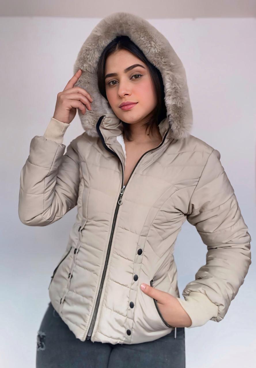 CHAQUETA OVEJERA CAPOTA PELUCHE N99A